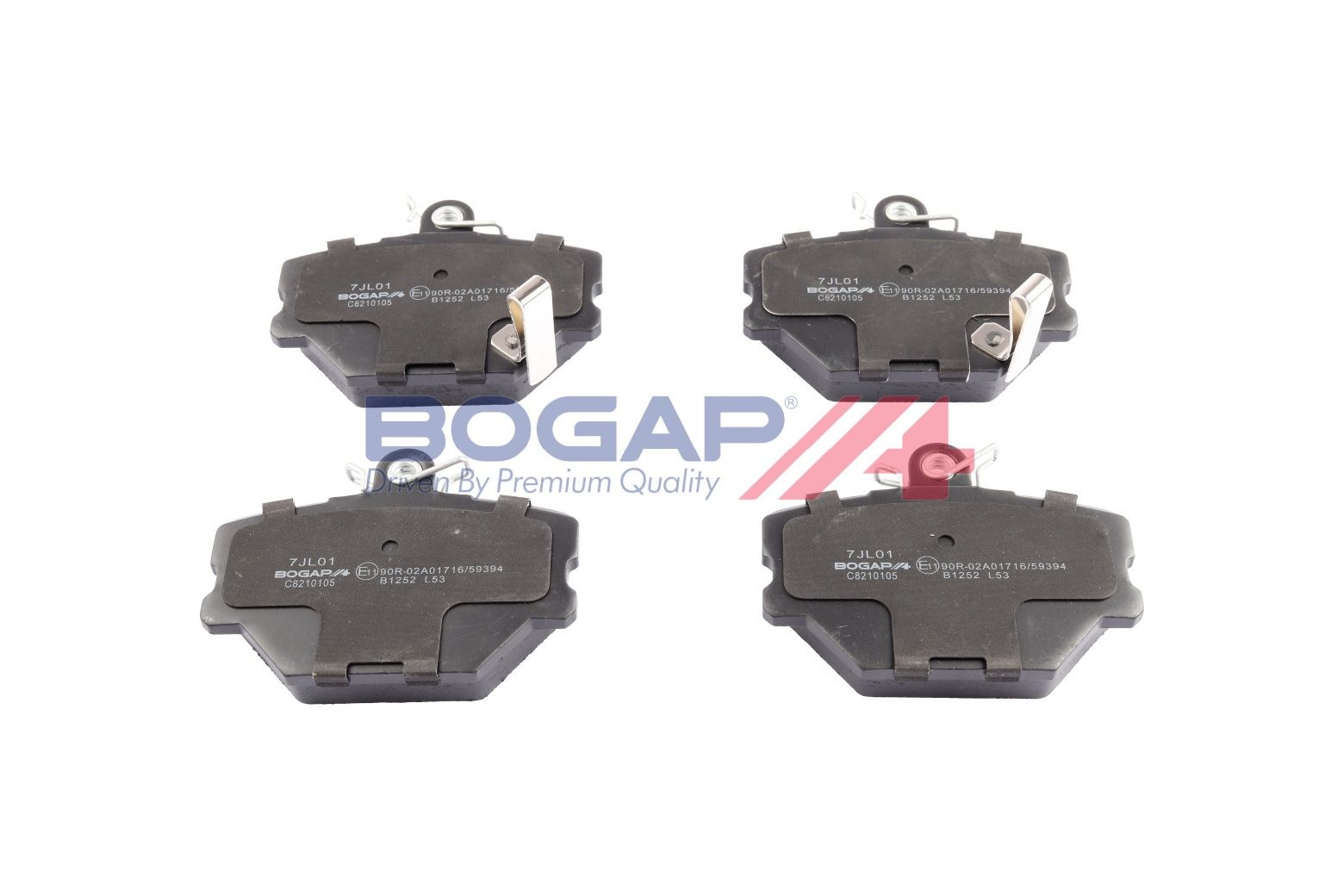 BOGAP C8210105 Brake Pad Set, Disc Brake