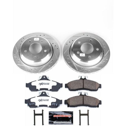 PowerStop Power Stop 94-96 Chevrolet Caprice Rear Z26 Street Warrior Brake Kit