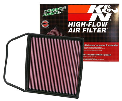 K&N Engineering K&N 06-09 BMW 135/335/535 Drop In Air Filter