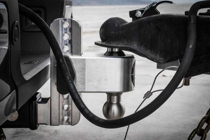 Weigh Safe 180 Hitch 4in Drop Hitch & 2.5in Shank (10K/18.5K GTWR) - Aluminum
