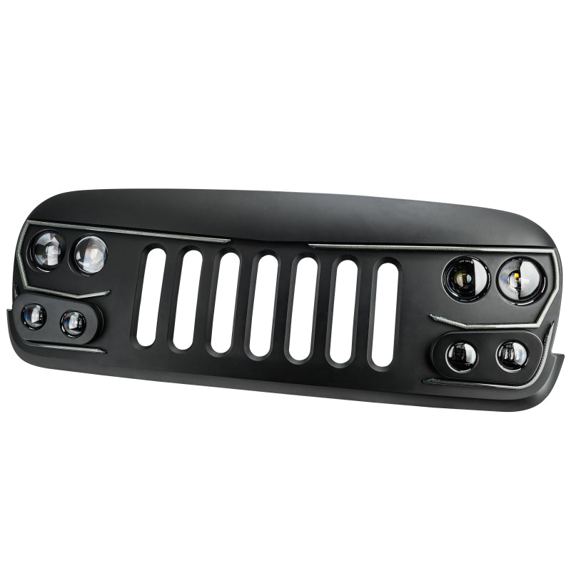 ORACLE Lighting Oracle VECTOR Series Full LED Grille - Jeep Wrangler JK - NA
