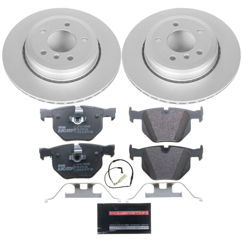 PowerStop Power Stop 04-07 BMW 525i Rear Euro-Stop Brake Kit