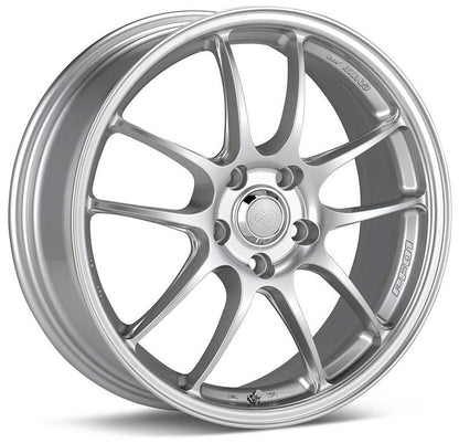 Enkei PF01 16x7 4x100 43mm Offset Silver Wheel Honda & Acura 4-Lug