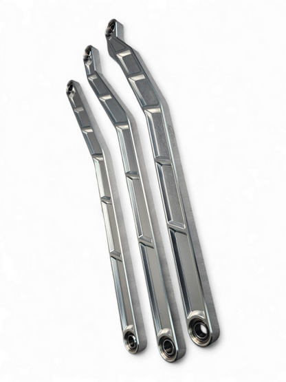 Elektric Off Road Elektric Offroad 2017+ Can-Am X3 Maverick High Clearance Radius Rods In Clear Finish For 72In