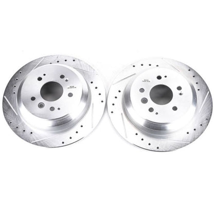 PowerStop Power Stop 16-19 Honda Pilot Rear Evolution Drilled & Slotted Rotors - Pair