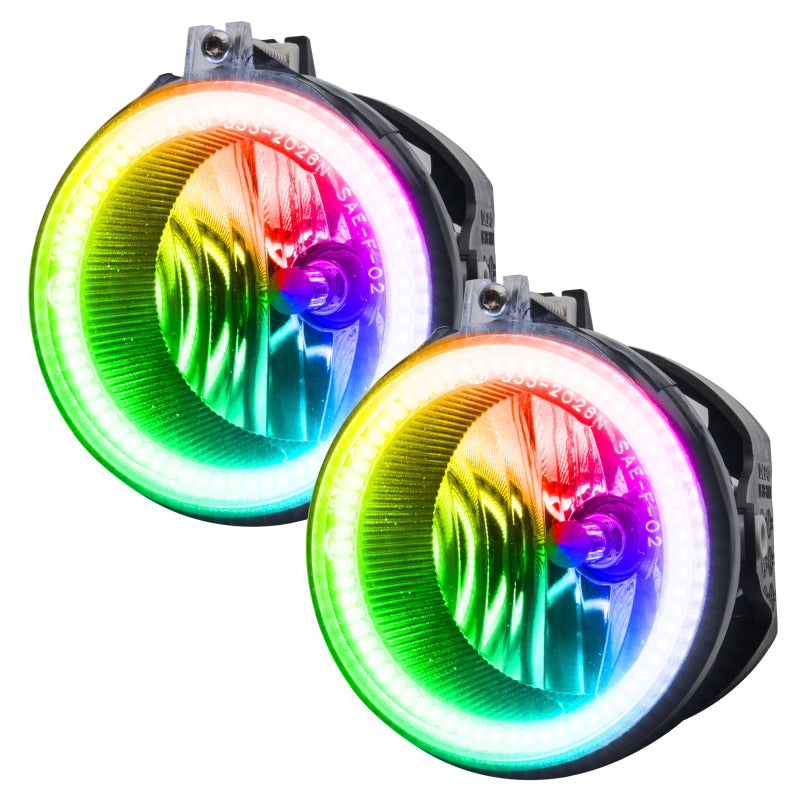 ORACLE Lighting Oracle Jeep Compass 07-13 LED Fog Halo Kit - ColorSHIFT