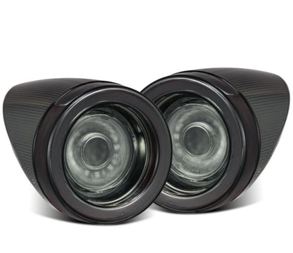 AlphaRex 10-15 Ferrari 458 NOVA-Series Prismatic LED Tail Lights Smoke