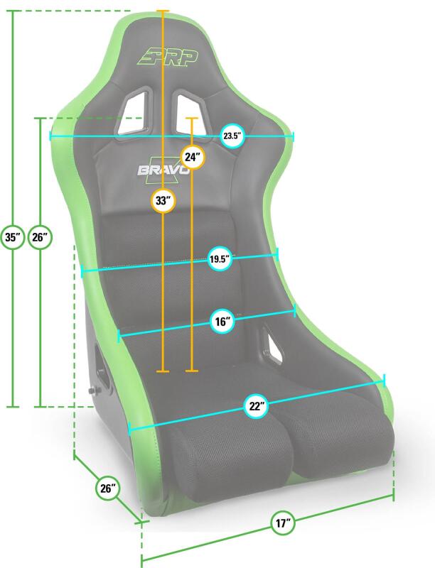 PRP Seats PRP Bravo Composite Seat