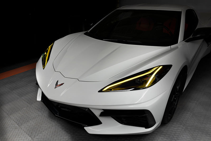 ORACLE Lighting Oracle 20-21 Chevy Corvette C8 RGB+A Headlight DRL Upgrade Kit - ColorSHIFT - RF