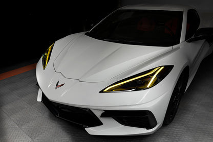 ORACLE Lighting Oracle 20-21 Chevy Corvette C8 RGB+A Headlight DRL Upgrade Kit - ColorSHIFT - RF