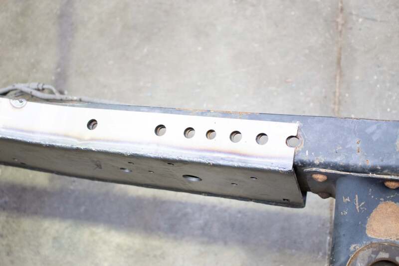 RustBuster Rust Buster 73-87 Chevy C10 Center Forward Frame Repair Kit - Right