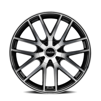 Touren 3260 TR60 17x7.5 / 5x110/115 BP / 42mm Offset / 72.62mm Hub Gloss Black Machined Wheel