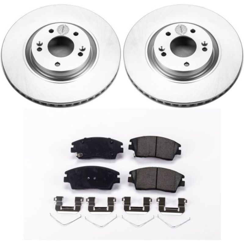 PowerStop Power Stop 15-17 Hyundai Tucson Front Z17 Evolution Geomet Coated Brake Kit