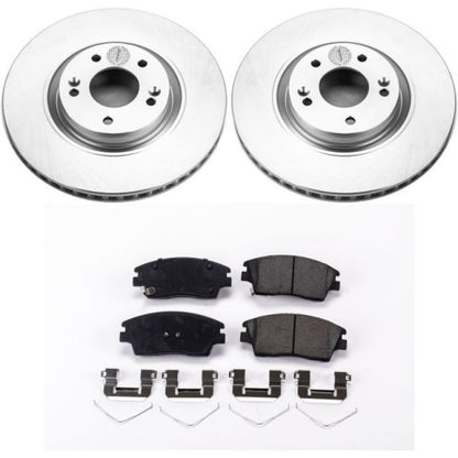 PowerStop Power Stop 15-17 Hyundai Tucson Front Z17 Evolution Geomet Coated Brake Kit