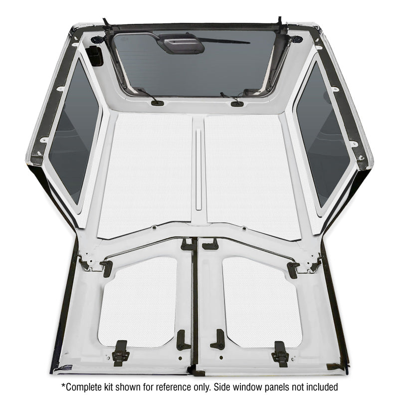 DEI 18-23 Jeep Wrangler JL 2-Door Boom Mat Headliner - 5 Piece - White
