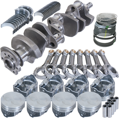 Eagle Chevy 400 3.750in Crank 5.700in I-Beam Rods -7cc Flat Top 4.185in Pistons Rotating Assembly