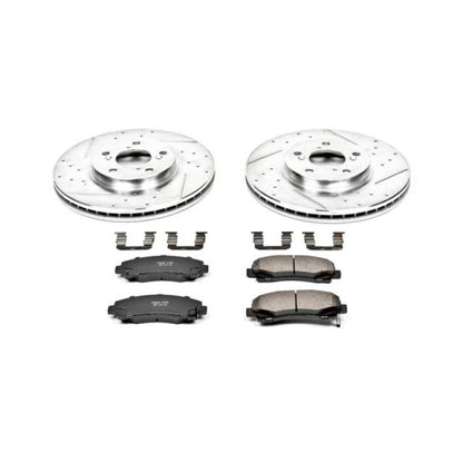 PowerStop Power Stop 06-11 Honda Ridgeline Front Z23 Evolution Sport Brake Kit