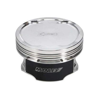 Manley Performance Manley 03-07 Nissan 350Z/Maxima 81.4mm Stroker 96.50mm +1.0mm Bore 8.5:1 Dish Piston Set w/ Rings
