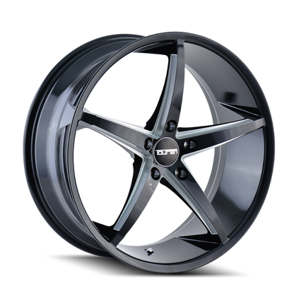 Touren 3270 TR70 17x7.5 / 5x120 BP / 40mm Offset / 74.1mm Hub Gloss Black Milled Wheel
