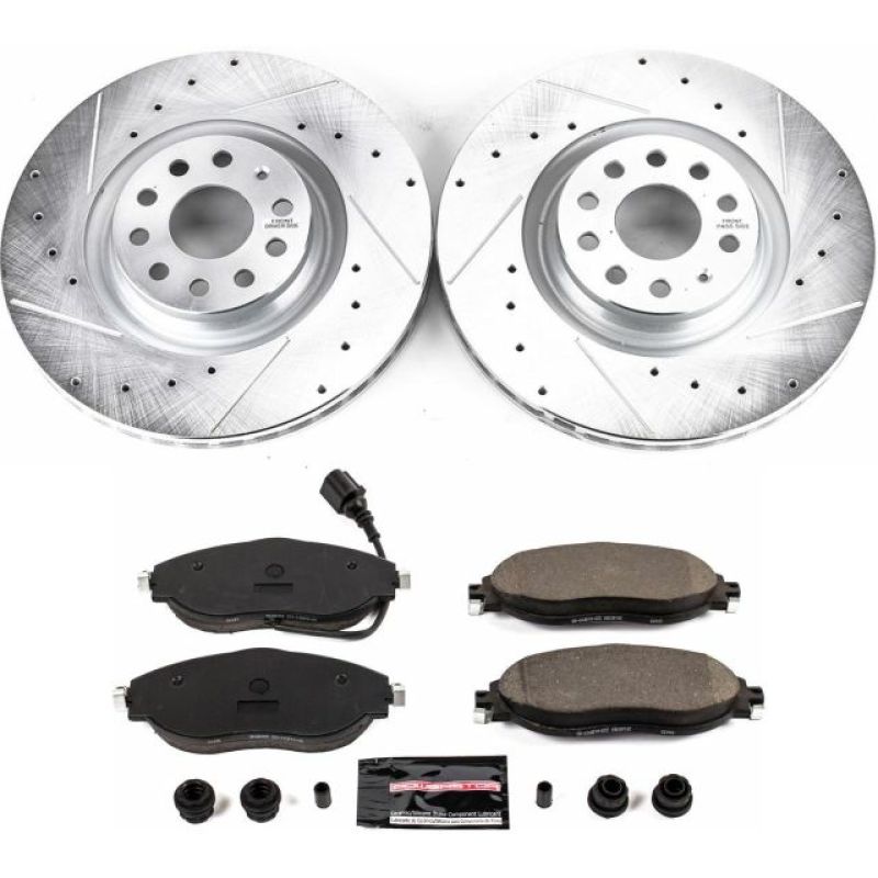 PowerStop Power Stop 15-21 Volkswagen GTI Front Z23 Evolution Sport Brake Kit