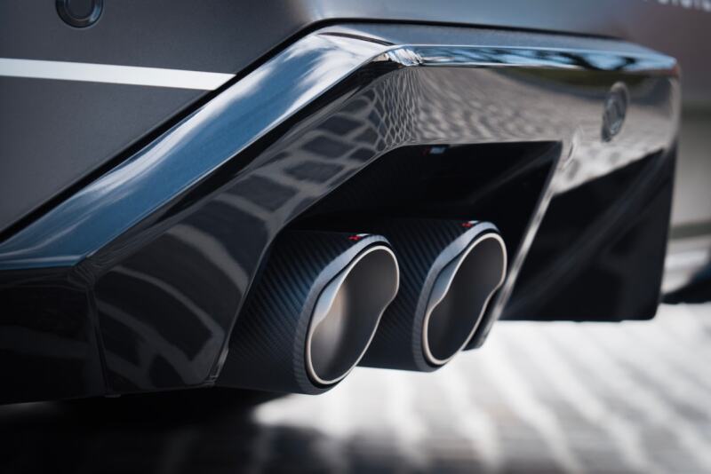 Akrapovic Akrapovic 2024+ BMW M5 (G90,G99) Round Carbon Fiber Tail Pipe Set