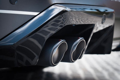 Akrapovic Akrapovic 2024+ BMW M5 (G90,G99) Round Carbon Fiber Tail Pipe Set