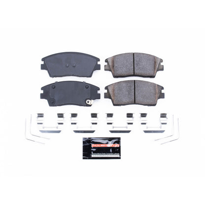 PowerStop Power Stop 17-19 Hyundai Elantra Front Z23 Evolution Sport Brake Pads w/Hardware