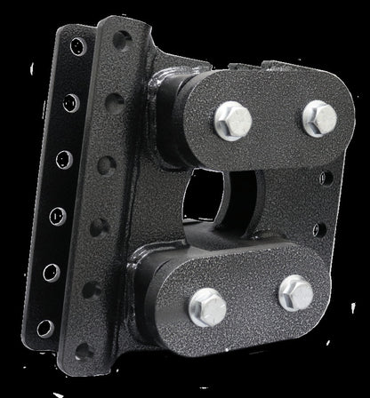 GEN-Y Hitch Gen-Y Contractor Torsion-Flex Channel Mount Trailer Coupler (1.5K-2.4K TW 21K Towing)