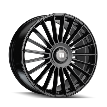Touren 3610 TR10 22x9 / 5x115/139.7 BP / 20mm Offset / 78.1mm Hub Gloss Black Wheel
