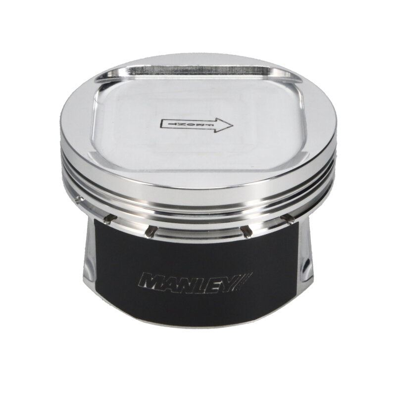 Manley Performance Manley 98+ Subaru WRX (EJ205) 75mm STD Stroke 92.5mm +0.5mm Bore 8.5:1 Dish Piston Set with Rings