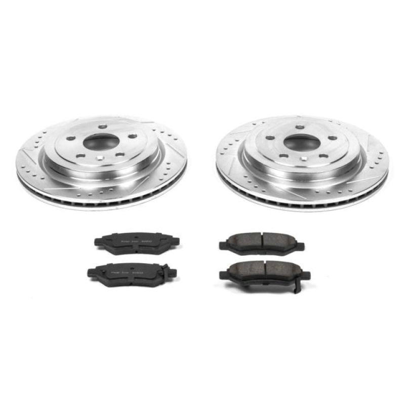 PowerStop Power Stop 08-14 Cadillac CTS Rear Z23 Evolution Sport Brake Kit