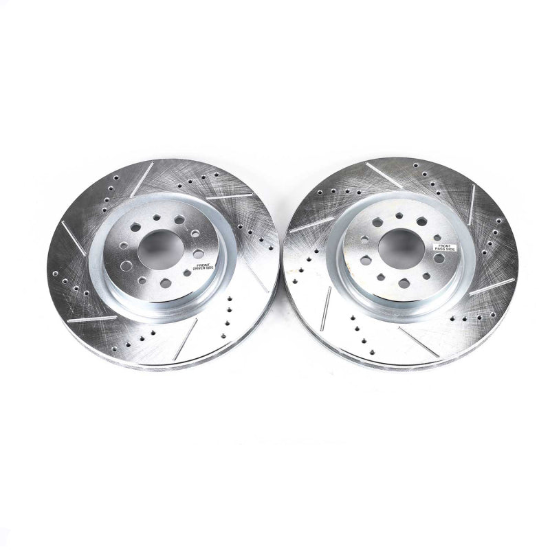PowerStop Power Stop 15-18 Ram ProMaster City Front Evolution Drilled & Slotted Rotors - Pair