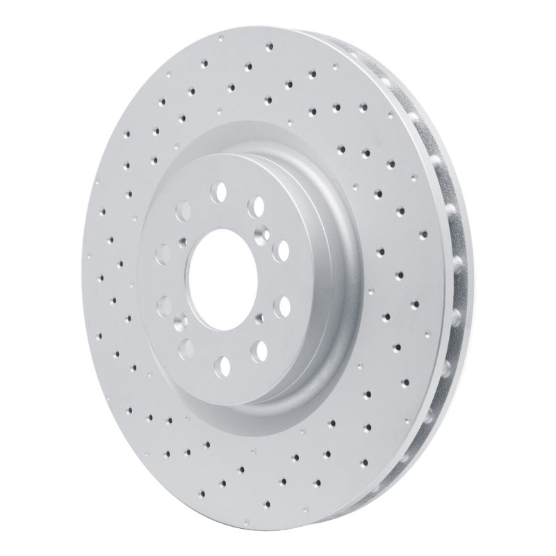 DFC 23-26 Honda Civic Hatchback Front Drilled Hi-Carbon Alloy Geomet Coated Rotor