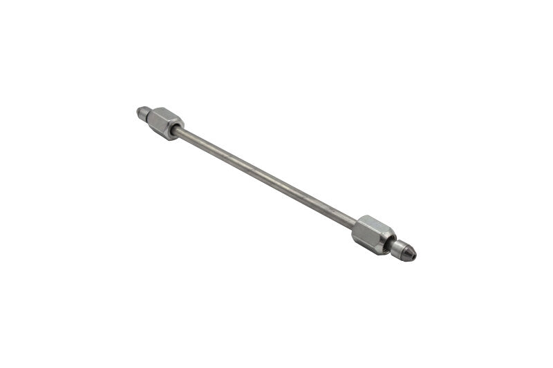 Fleece Performance 11in High Pressure Fuel Line (8mm x 3.5mm Line M14x1.5 Nuts)