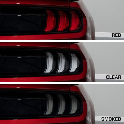 Form Lighting 2015-2023 Ford Mustang LED Tail Lights Red (Pair)