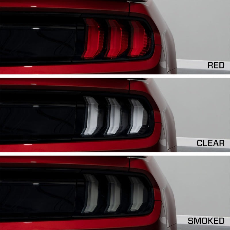 Form Lighting 2015-2023 Ford Mustang LED Tail Lights Clear (Pair)