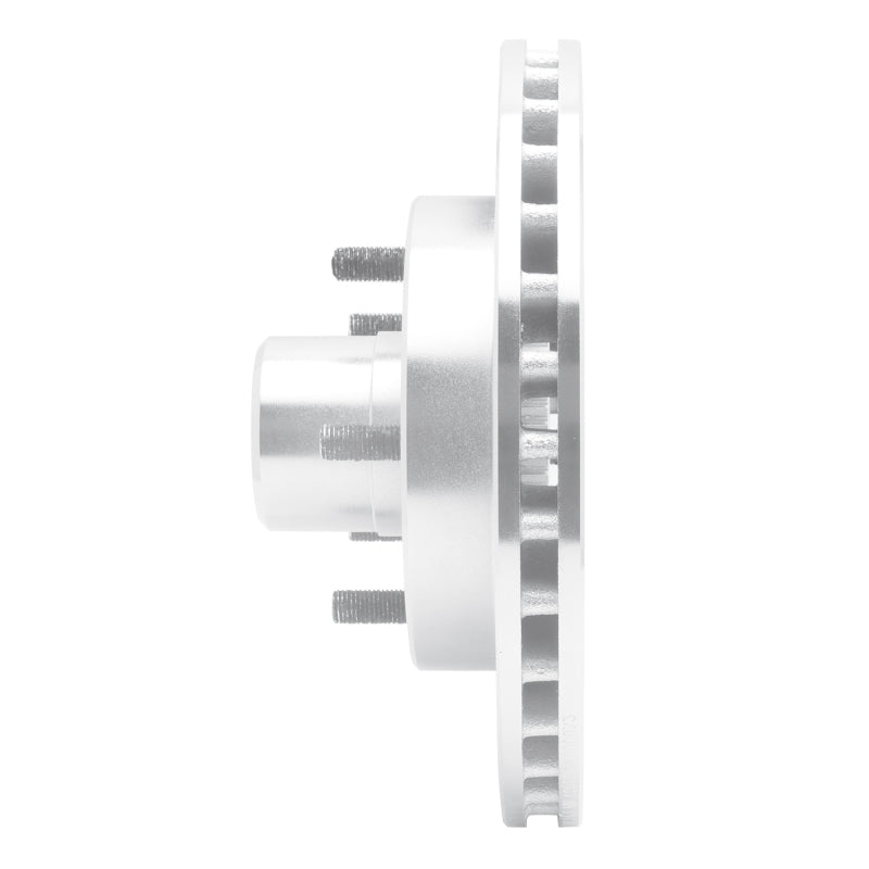 R1 Concepts R1 91-03 Chevrolet Blazer Front Right Drilled & Slotted Silver Brake Rotor