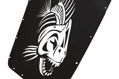 Fishbone Offroad 03-06 Jeep JK Jeep Wrangler Hood Louver - Black