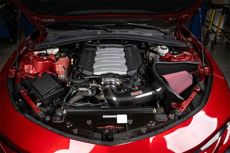 CORSA Performance Corsa 16-24 Chevrolet Camaro SS 6.2L V8 Carbon Fiber Open Element Air Intake - Dry