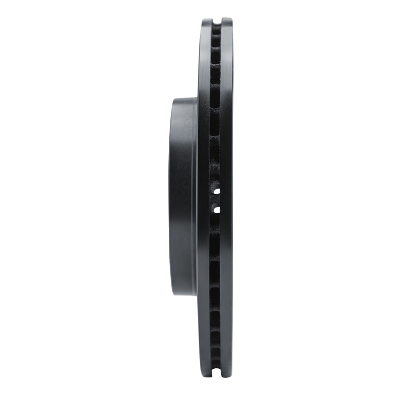 R1 Concepts R1 11-19 Ford Fiesta (USA/Canada) Front Right Drilled & Slotted Black Brake Rotor