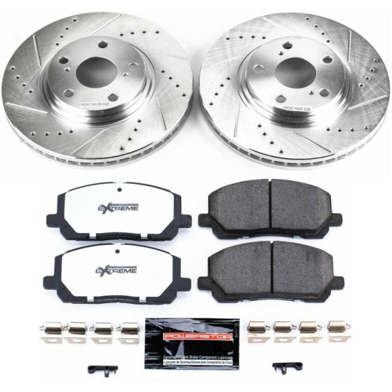 PowerStop Power Stop 01-07 Toyota Highlander Front Z36 Truck & Tow Brake Kit