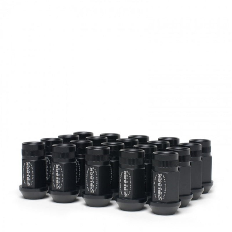 Skunk2 Racing Skunk2 12 x 1.5 Forged Lug Nut Set (Black Series) (20 Pcs.)
