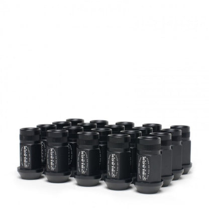 Skunk2 Racing Skunk2 12 x 1.5 Forged Lug Nut Set (Black Series) (20 Pcs.)