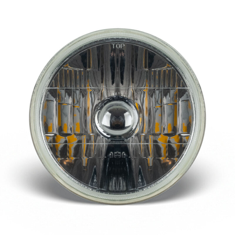 ORACLE Lighting Oracle 7in Sealed Beam Glass Lens Headlight  Non-Halo-Compatible with H4 LED Bulbs