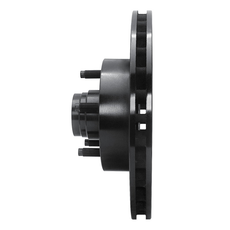R1 Concepts R1 95-11 Ford Explorer Front Left Drilled & Slotted Black Brake Rotor