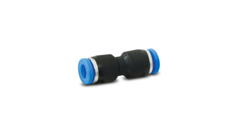 Vibrant Union Straight Pneumatic Vacuum Fitting - for use with 1/4in (6mm) OD tubing