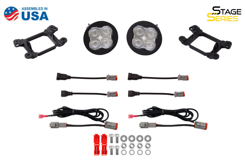 Diode Dynamics SS3 Max Type M Kit ABL - White SAE Fog