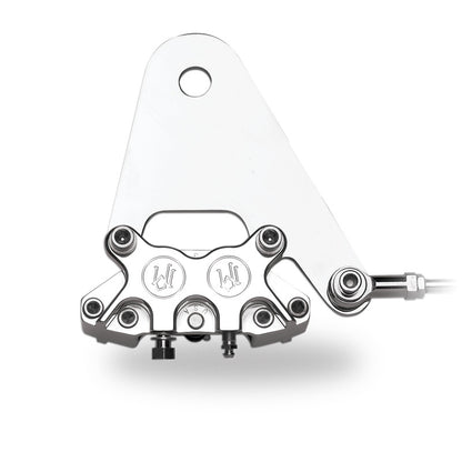Performance Machine Rear Brake 125x4R x 11.5in Disc - Chrome