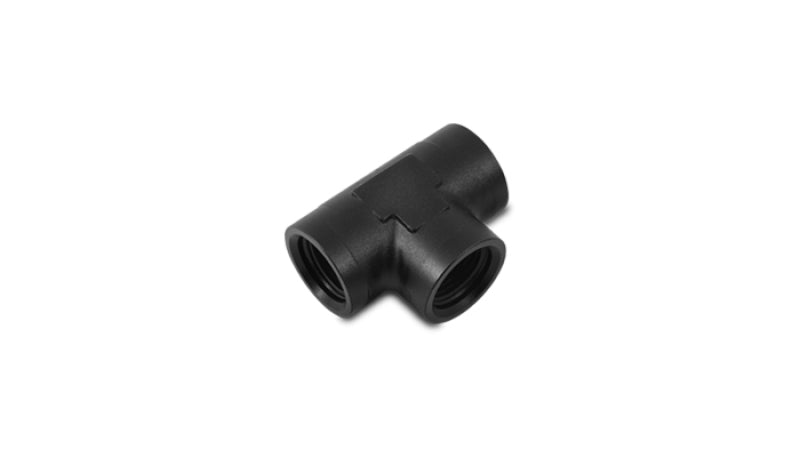 Vibrant -8AN 938 Female Tee Adapter - Aluminum