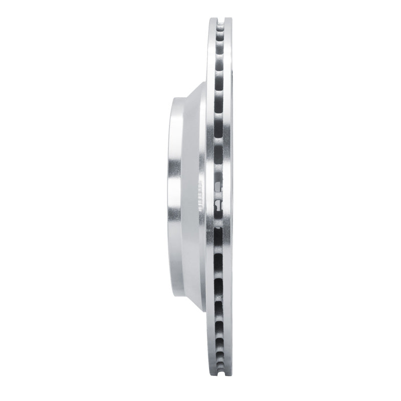 R1 Concepts R1 19-23 Subaru Crosstrek Rear Left Drilled & Slotted Silver Brake Rotor